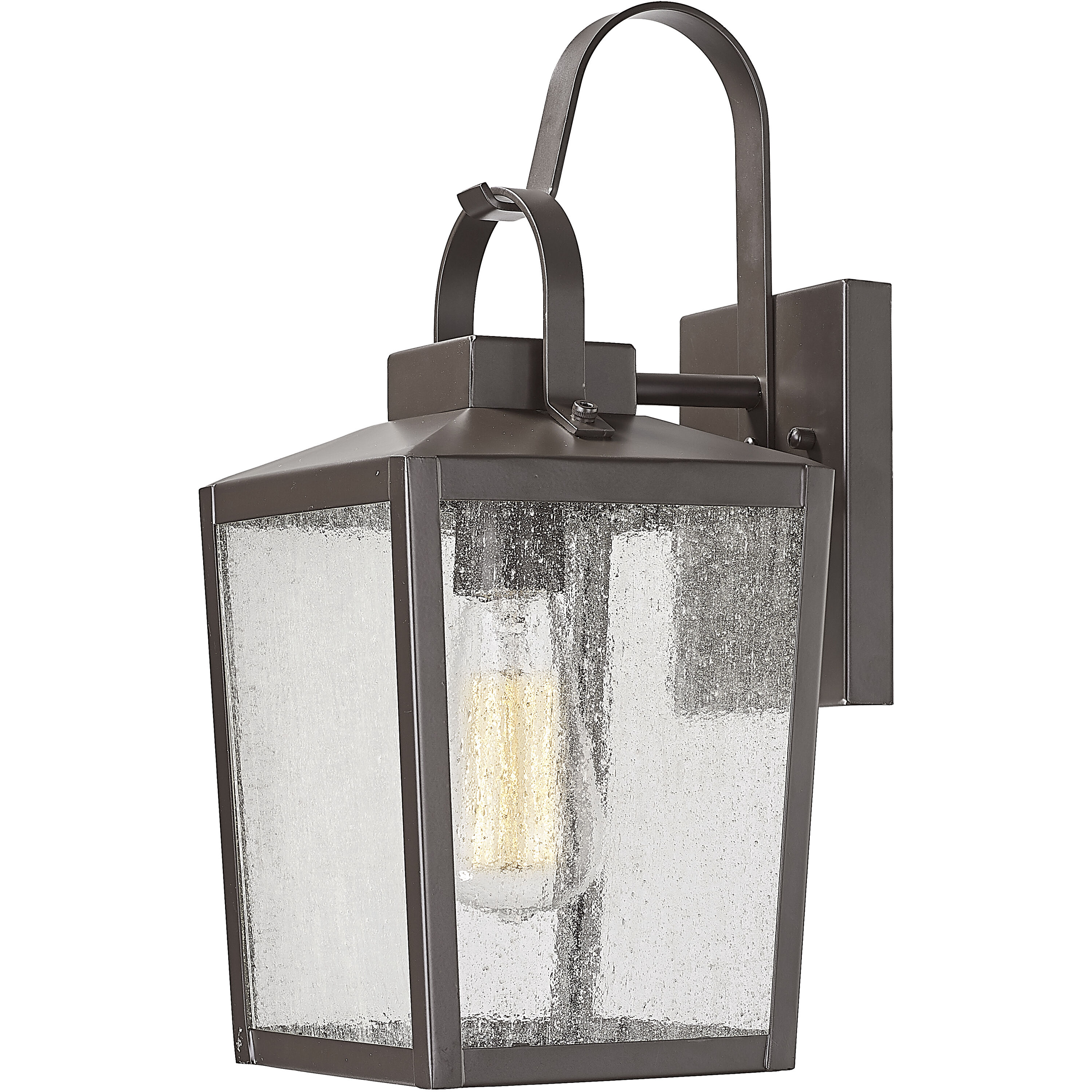 Devens 1 Light 16 inch Powder Coated Bronze Outdoor Wall Sconce